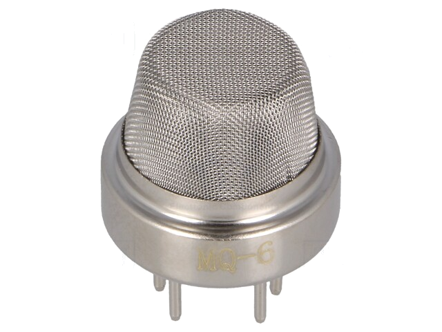 Sensor: gas; propaan-butaan (LPG); Bereik: 300÷10000ppm; MQ-6 Sensor: gas; propaan-butaan (LPG); Bereik: 300÷10000ppm; MQ-6